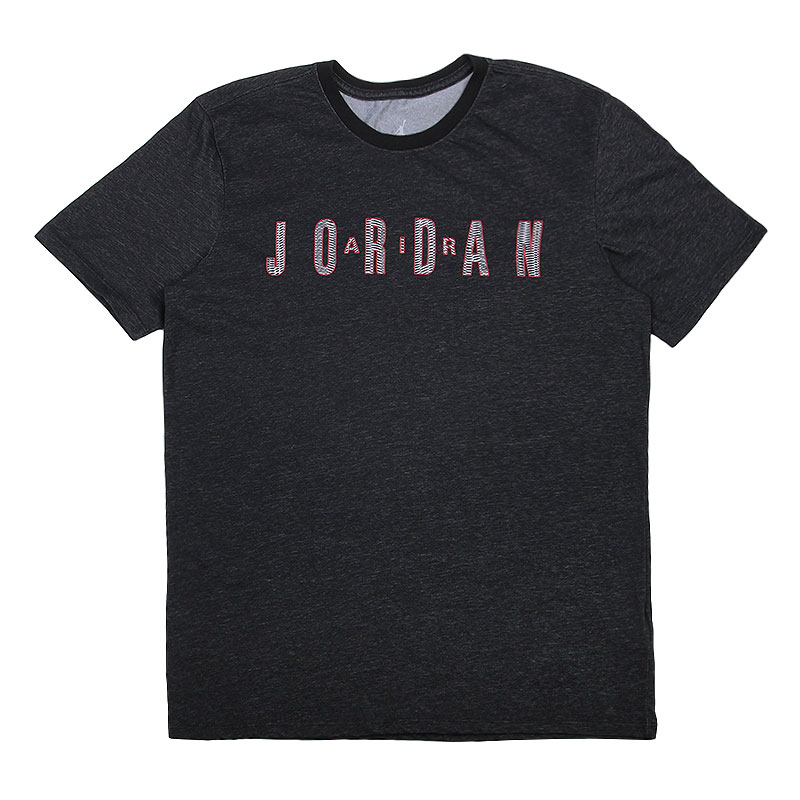 мужская черная футболка Jordan Burnout 724997-010 - цена, описание, фото 1